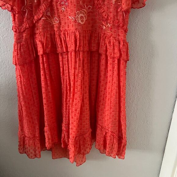 Anthropologie Ranna Gill Basilia Embroidered Dress - Picture 6 of 9